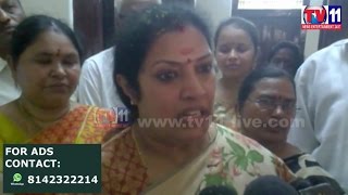 Watch DAGGUBATI PURANDESWARI PRESS MEET AT TENALI TV11 NEWS 25TH APR 2017 Video
