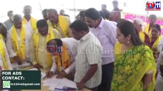 Watch MUNICIPALITY PRESIDENT ELECTIONS AT PRODDUTUR TV11 NEWS 8TH MAY 2017 Video