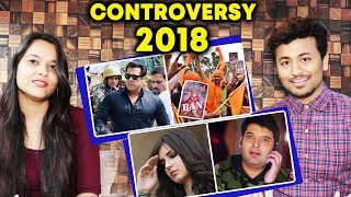 Watch 2018 Controversies Of Bollywood | Salman Khan, Kapil Sharma, Katrina Kaif Video