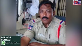 Watch YACHARAM ASI INJURED IN ACCIDENT AT SAGAR RING ROAD LBNAGAR TV11 NEWS 14TH MAY 2017 Video