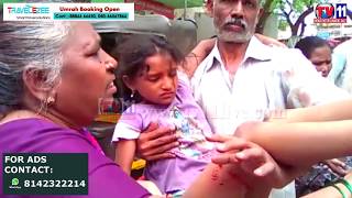 Watch SIX PEOPLE INJURED IN MAD DOG BYTE AT NANDIKOTKUR KURNOOL TV11 NEWS  17TH MAY 2017 Video
