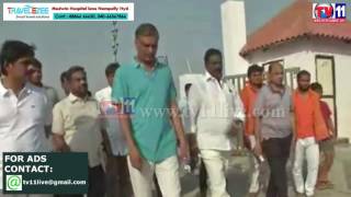 Watch HARISH RAO MORNING WALK CHECKING DEVELOPMENT WORKS IN  LAKES AT SIDDIPET  TV11 NEWS 21TH MAY 2017 Video