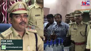 Watch VIDESHI MADYAM MUTAA ARRESTED BY SR NAGAR EXCISE POLICE AT HYDERABAD TV11 NEWS 25TH MAY 2017 Video