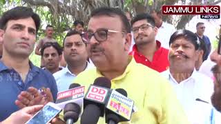 Watch Ganga launches blacktopping work on roads in border areas Video