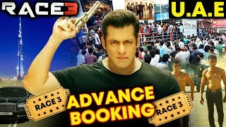Watch RACE 3 Advance Booking In UAE Creates THUNDER | Salman Khan Video