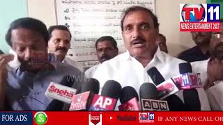 Watch TELANGANA HEALTH MINISTER LAXMA REDDY SUDDEN VISIT IN SRIRAM NAGAR COLONY , KONDAPUR | Tv11 News Video