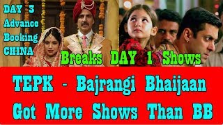 Watch Toilet Ek Prem Katha Advance Booking Day 3 In CHINA I Beats Bajrangi Bhaijaan Shows Record Video