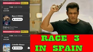 Watch RACE 3 Set To Release In SPAIN With 170 Minutes Screen Time Video