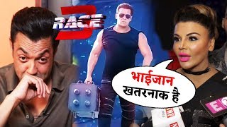 Watch Salman Khan SAVED My CAREER, Says Bobby Deol | Rakhi Sawant Reaction On RACE 3 Video