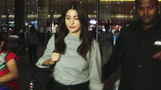 Watch Anushka Sharma Returns From ZERO Shooting, Spotted At Airport Video