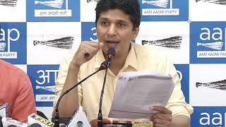 Watch AAP Chief Spokesperson Saurabh Bhardawaj briefs on 3 days special Assembly Session Video