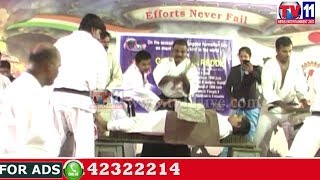 Watch 12 YEARS GIRL AMRUTHA ENTERED INTO WONDER BOOK OF RECORDS AT HYDERABAD TV11 NEWS 31ST MAY 2017 Video