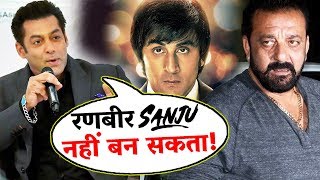 Watch Salman Khan SHOCKED To See Ranbir Kapoor As Sanjay Dutt | SANJU Video