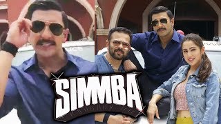 Watch SIMMBA | Ranveer Singh, Rohit Shetty, Sara Ali Khan HILARIOUS Video Video