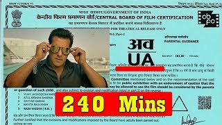Watch RACE 3 Got UA Censor Certificate With 2 Hours 40 Minutes Screen Time Video