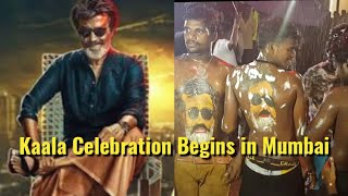 Watch Kaala |Superstar Rajnikant | Fans Crazy Dance & Celebration Never Seen Before |Kaala Fever In Mumbai Video