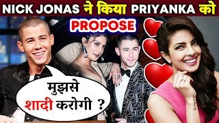 Watch Priyanka Chopra Gets A Marriage Proposal From Nick Jonas Video