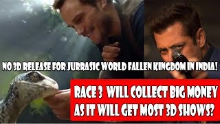 Watch This Is How Jurrasic World Fallen Kingdom Will Help RACE 3 To Earn Big Money At Box Office? Video