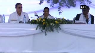 Watch EAM Sushma Swaraj recalls contributions of Mahatma Gandhi, Nelson Mandela Video