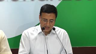 Watch AICC Press briefing by Randeep Surjewala on former President Pranab Mukherjee's speech at RSS HQ Video