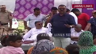 Watch Ganga kick starts work of water supply scheme for Bazigar Basti Video