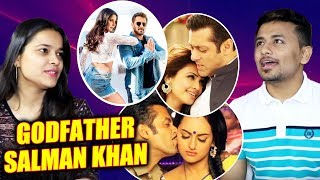 Watch Bollywood Stars Who Were Launched By Salman Khan | Katrina Kaif, Sonakshi Sinha, Daisy Shah Video