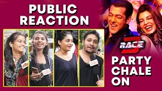 Watch Party Chale On Song | RACE 3 | Salman Khan | PUBLIC GOES CRAZY Video