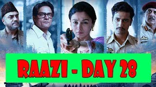 Watch Raazi Movie Collection Day 28 Video