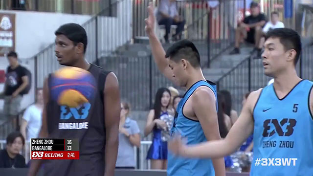 Watch Bangalore IND v Zheng Zhou CHN v - Full Game - Beijing - 2015 FIBA 3x3 World Tour Video