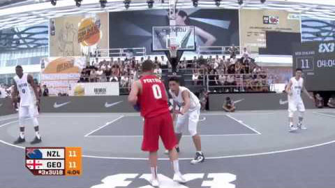 Watch Otar Pertaia dances on his defender at the FIBA 3x3 U18 World Cup 2017 Video