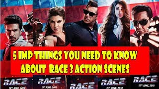 Watch 5 Important Things That You Don't Know About RACE 3 Action Scenes Video