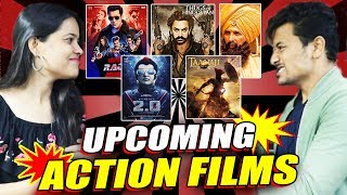 Watch UPCOMING ACTION FILMS Of Bollywood | Race 3, Thugs Of Hindostan, 2.0, Taanaji Video