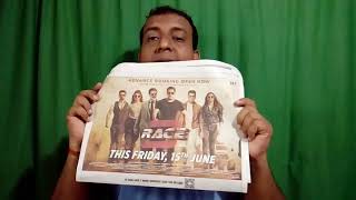 Watch RACE 3 ADVANCE BOOKING Officially STARTS In INDIA Video