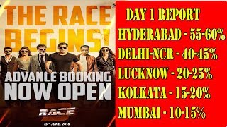Watch RACE 3 Advance Booking Report Day 1 In Mumbai Delhi Hyderabad Lucknow Kolkata Video