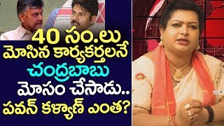 Watch Devi Grandham Fires on Chandra Babu over TDP Activists | Malayalam actress Sajini | Janasena Party Video