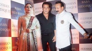 Watch Salman Khan's LADYLOVE Iulia Vantur At Baba Siddiqui Iftaar Party 2018 Video