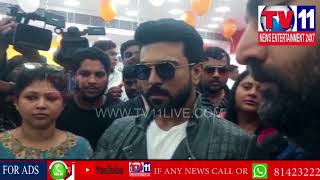 Watch RAM CHARAN INAUGURATES HAPPI MOBILE STORE IN CHANDANAGAR , HYD| Tv11 News | 09-06-2018 Video