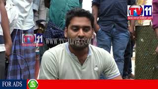 Watch BUS ACCIDENT DUE TO DRIVER MISTAKE AT THIMMANAPALEM, PRAKASHAM DIST TV11 NEWS 24TH AUG 2017 Video