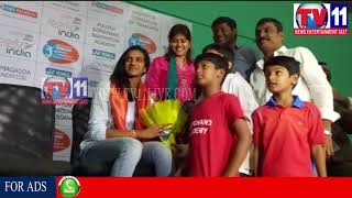 Watch BADMINTON STAR P V SINDHU PRESS MEET AT HYDERABAD TV11 NEWS 29TH AUG 2017 Video