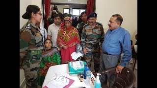 Watch Dr. Jitendra Singh inaugurates multi-speciality medical camp in Bhaderwah Video