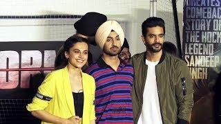 Watch SOORMA TRAILER LAUNCH | Diljit Dosanjh, Taapse Pannu, Angad Bedi Video