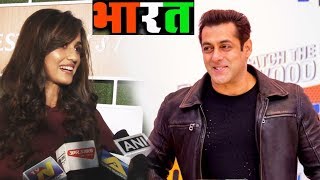 Watch Disha Patani FIRST REACTION On Working With Salman Khan In BHARAT Video