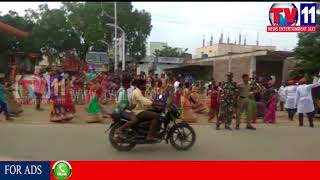 Watch LAST DAY OF GANESH IMMERSION, SCHOOL STUDENTS DANCING AT NALGONDA TV11 4TH SEP 2017 Video