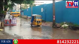 Watch HEAVY RAIN FALL AT HYDERABAD  TV11 6TH SEP 2017 Video