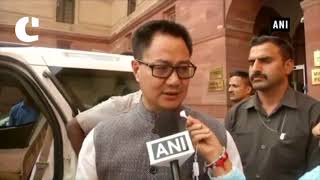 Watch UK Minister assured full cooperation in extradition of Nirav Modi, Vijay Mallya: Kiren Rijiju Video