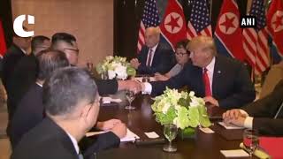 Watch Kim Jong Un holds summit with Donald Trump after one-on-one meeting Video