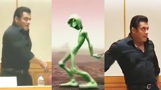 Watch Salman Khan ACCEPTS Dame Tu Cosita Challenge - Watch FUNNY DANCE Video