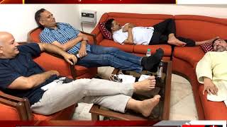 Watch High drama outside Delhi LGâ€™s residence || as Kejriwal || ministers hold dharna at Raj Niwas Video