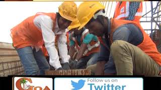 Watch This Is How The Work Of New Mandovi Bridge Is Going On Video