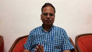 Watch Minister Satyender Jain's Byte From LG House Video